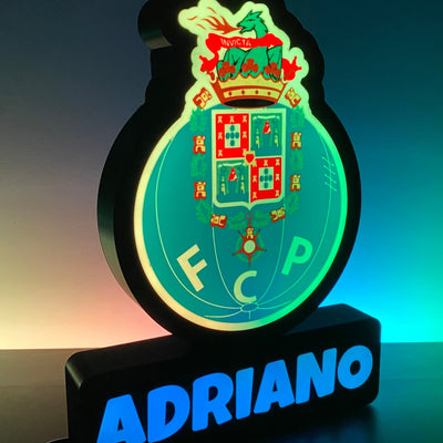 candeeiro led personalizado
